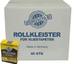 40x Rollkleister Instant Vlies Tapeten Kleister 8kg