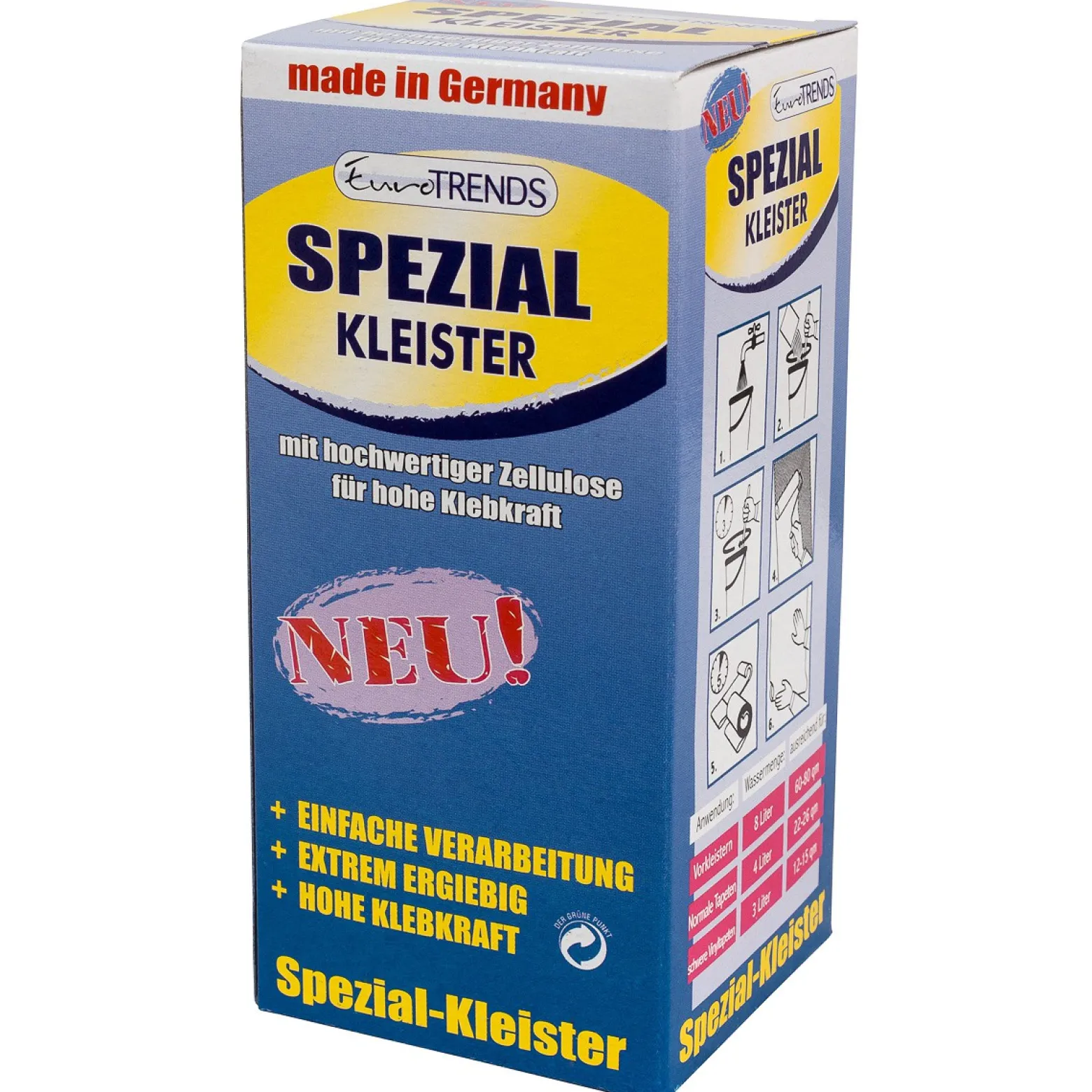 1x Spezial Kleister Papier Tapetenkleister 200g