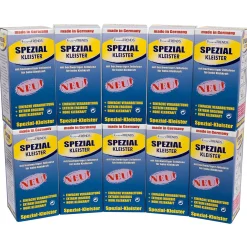 10x Spezial Kleister Tapetenkleister Papier Rauhfaser 2kg