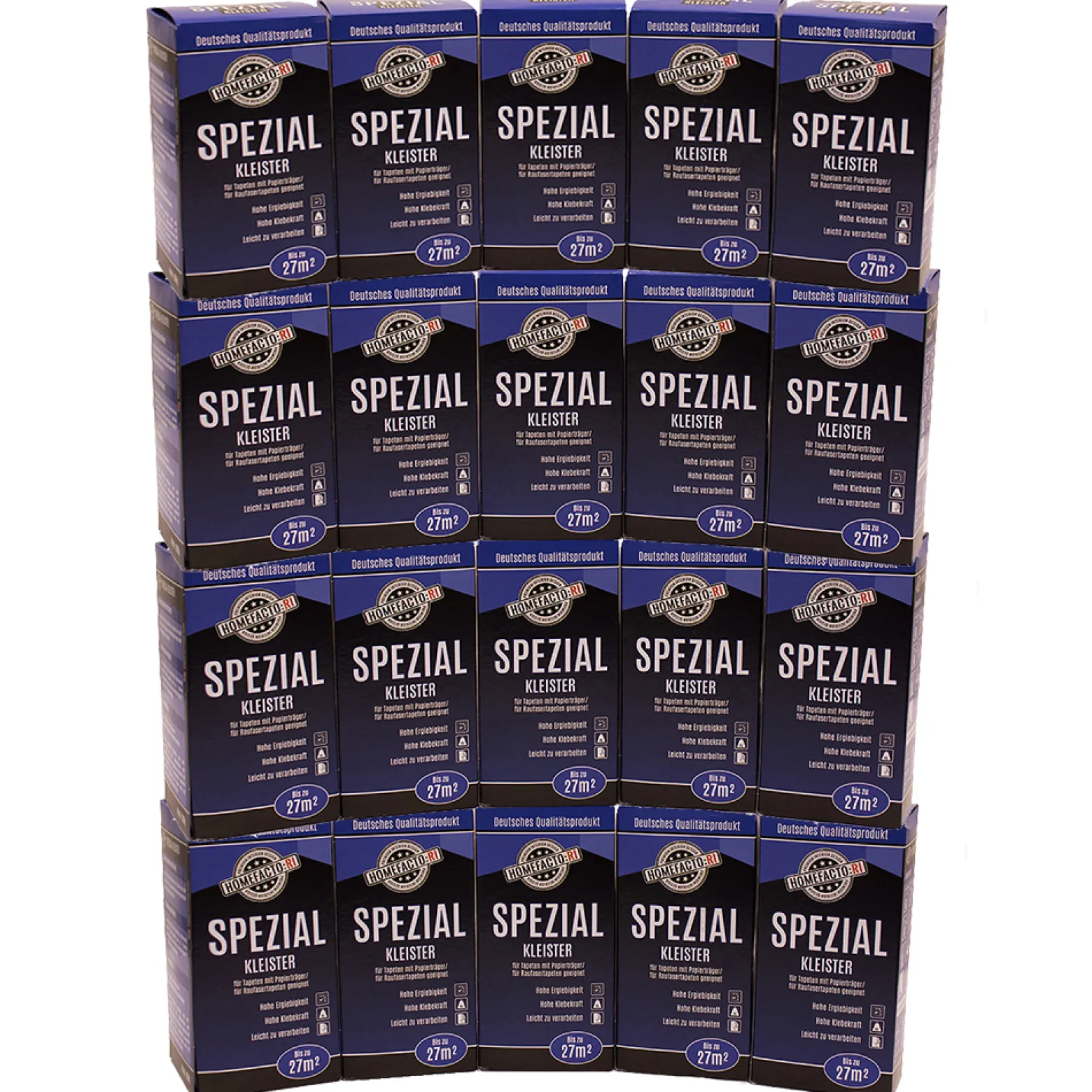 20x Spezial Kleister Tapeten Papier Vinyl Rauhfaser 4kg
