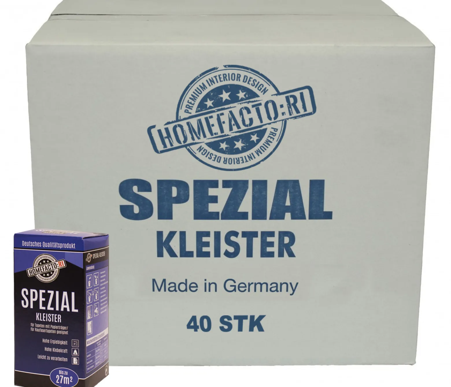 40x Spezial Kleister Tapeten Papier Vinyl Rauhfaser 8kg