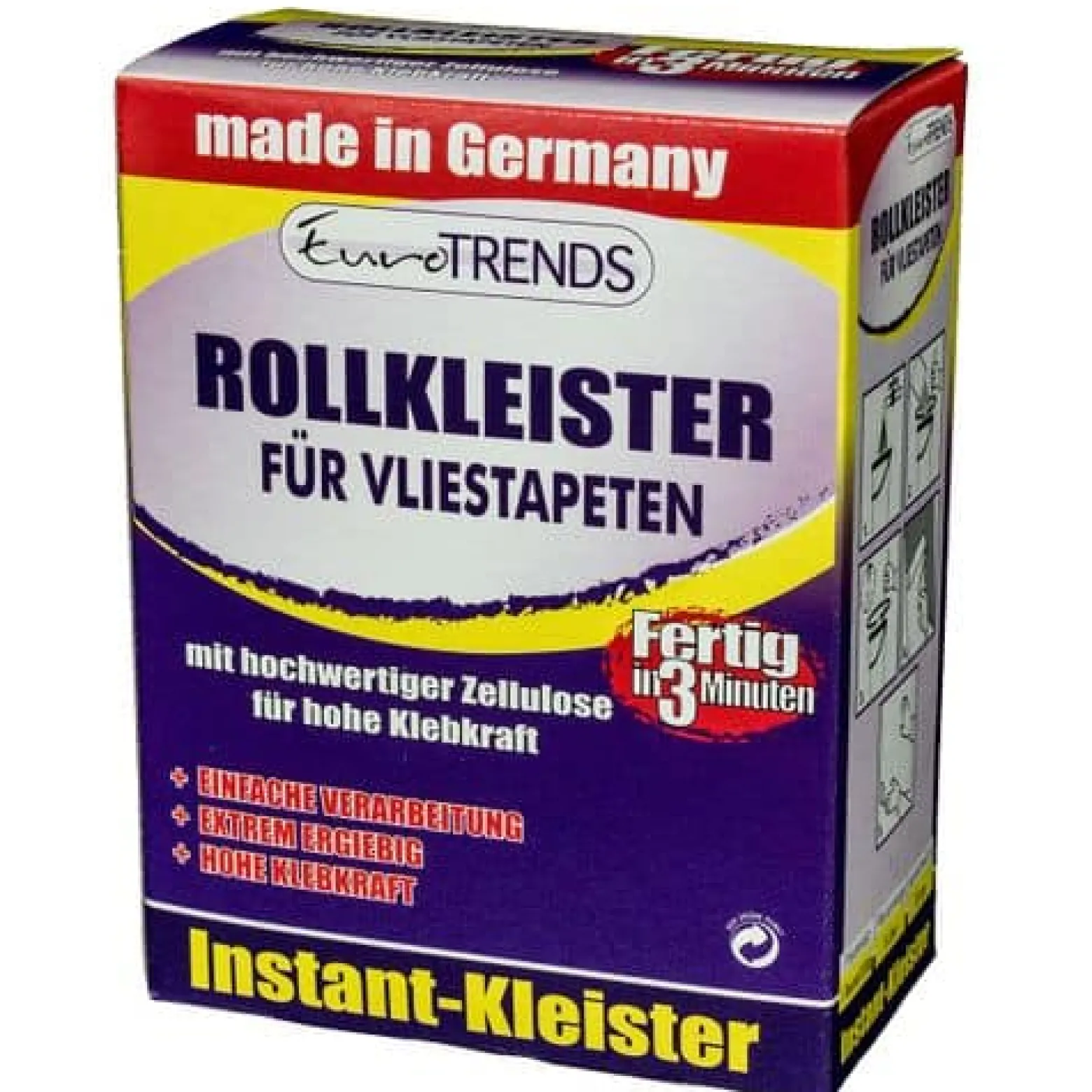 1x Vlieskleister Rollkleister Vliestapeten Kleister 200g