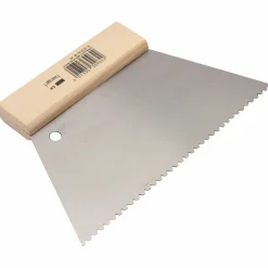 Zahnspachtel Edelstahl Kleberspachtel 180mm